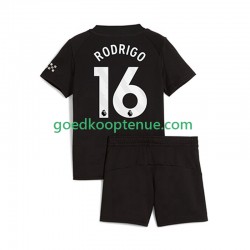 Uit Tenue van Manchester City Rodrigo Hernandez 16 Kind 2-13 jaar 2025-26 Korte Mouw