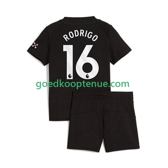 Uit Tenue van Manchester City Rodrigo Hernandez 16 Kind 2-13 jaar 2025-26 Korte Mouw