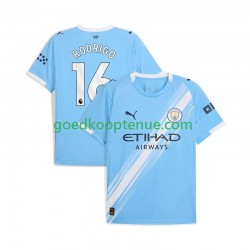 Thuis Tenue van Manchester City Rodrigo Hernandez 16 Heren 2025-26 Korte Mouw
