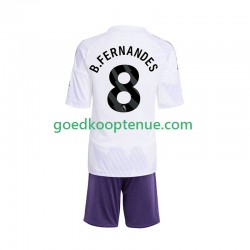 Uit Tenue van Manchester United Bruno Fernandes 8 Kind 2-13 jaar 2025-26 Korte Mouw