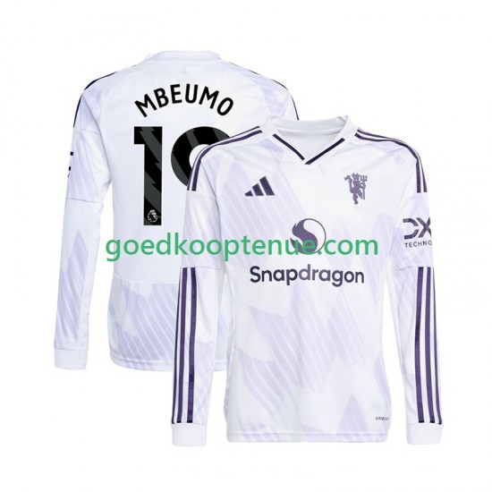 Uit Tenue van Manchester United Bryan Mbeumo 19 Heren 2025-26 Lange Mouw