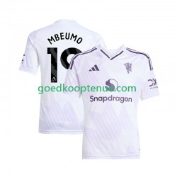 Uit Tenue van Manchester United Bryan Mbeumo 19 Heren 2025-26 Korte Mouw