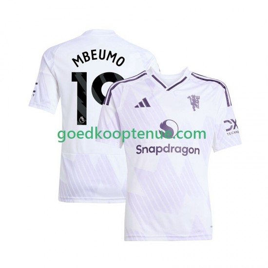 Uit Tenue van Manchester United Bryan Mbeumo 19 Heren 2025-26 Korte Mouw