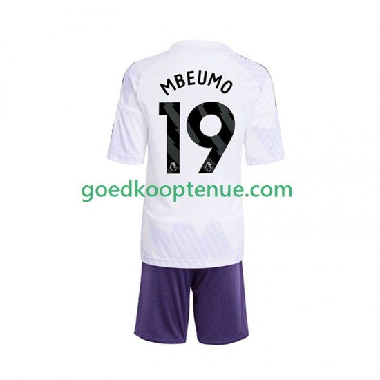Uit Tenue van Manchester United Bryan Mbeumo 19 Kind 2-13 jaar 2025-26 Korte Mouw