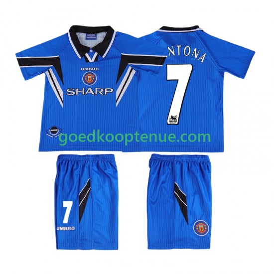 3de Retro Tenue van Manchester United CONTONA 7 1996 Kind 2-13 jaar 1998 Korte Mouw 3de Retro Tenue van Manchester United CONTONA 7 1996 Kind 2-13 jaar 1998 Korte Mouw