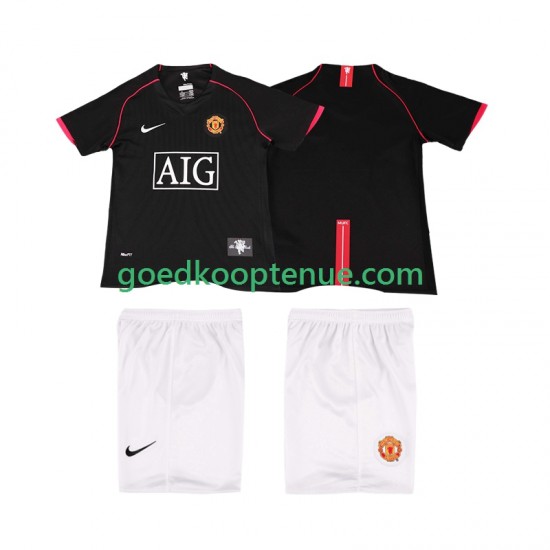 Uit Retro Tenue van Manchester United 2007 Kind 2-13 jaar 2008 Korte Mouw Uit Retro Tenue van Manchester United 2007 Kind 2-13 jaar 2008 Korte Mouw