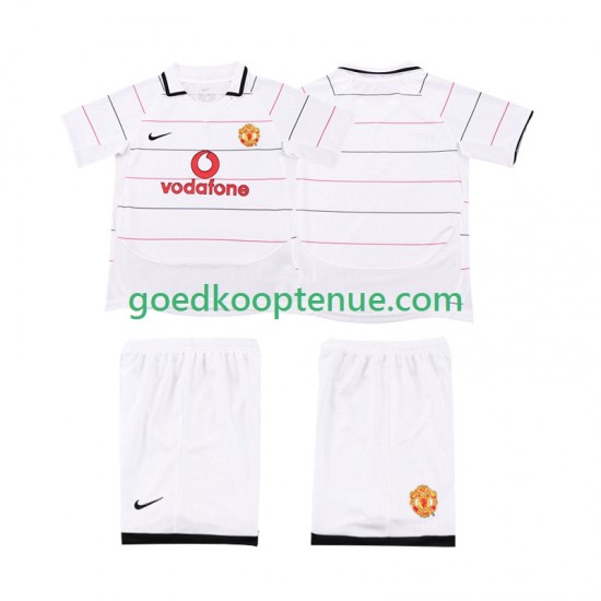 3de Retro Tenue van Manchester United 2003 Kind 2-13 jaar 2006 Korte Mouw 3de Retro Tenue van Manchester United 2003 Kind 2-13 jaar 2006 Korte Mouw
