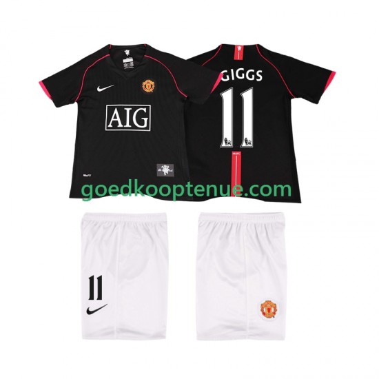 Uit Retro Tenue van Manchester United GIGGS 11 2007 Kind 2-13 jaar 2008 Korte Mouw Uit Retro Tenue van Manchester United GIGGS 11 2007 Kind 2-13 jaar 2008 Korte Mouw
