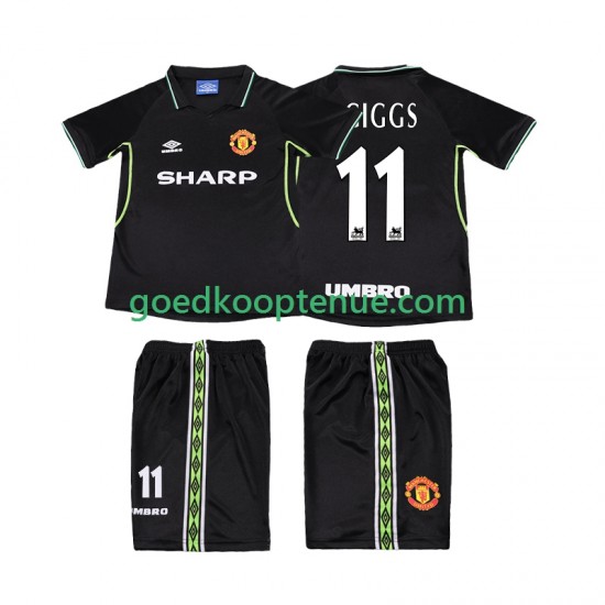 3de Retro Tenue van Manchester United GIGGS 11 Kind 2-13 jaar 1998 1999 Korte Mouw 3de Retro Tenue van Manchester United GIGGS 11 Kind 2-13 jaar 1998 1999 Korte Mouw