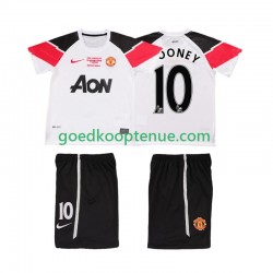 3de Retro Tenue van Manchester United ROONEY 10 Champions League 2012 Kind 2-13 jaar 2011 Korte Mouw
