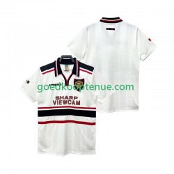 Uit Retro Tenue van Manchester United Heren 1998 1999 Korte Mouw