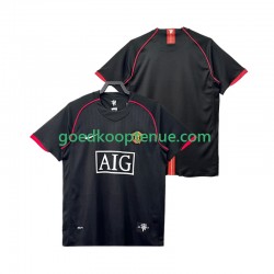 Uit Retro Tenue van Manchester United 2007 Heren 2008 Korte Mouw