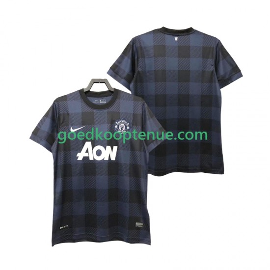 Uit Retro Tenue van Manchester United 2013 2014 Heren Korte Mouw