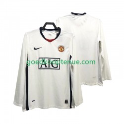 Uit Retro Tenue van Manchester United Premier League 2009 Heren 2008 Lange Mouw