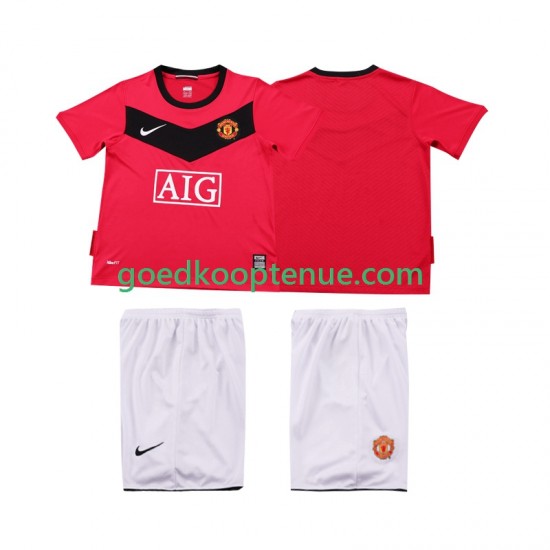 Thuis Retro Tenue van Manchester United 2009 Kind 2-13 jaar 2010 Korte Mouw Thuis Retro Tenue van Manchester United 2009 Kind 2-13 jaar 2010 Korte Mouw