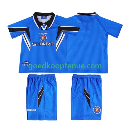 3de Retro Tenue van Manchester United 1996 Kind 2-13 jaar 1998 Korte Mouw 3de Retro Tenue van Manchester United 1996 Kind 2-13 jaar 1998 Korte Mouw