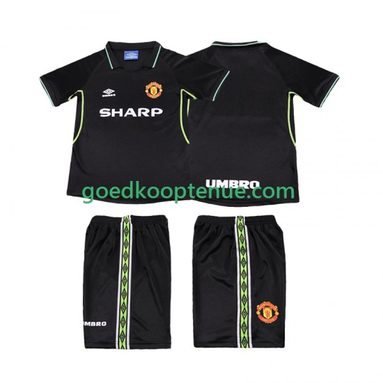 3de Retro Tenue van Manchester United Kind 2-13 jaar 1998 1999 Korte Mouw 3de Retro Tenue van Manchester United Kind 2-13 jaar 1998 1999 Korte Mouw