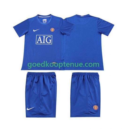 3de Retro Tenue van Manchester United 2009 Kind 2-13 jaar 2008 Korte Mouw 3de Retro Tenue van Manchester United 2009 Kind 2-13 jaar 2008 Korte Mouw