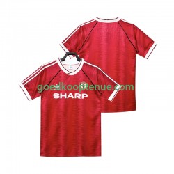 Thuis Retro Tenue van Manchester United 1990 1992 Heren Korte Mouw