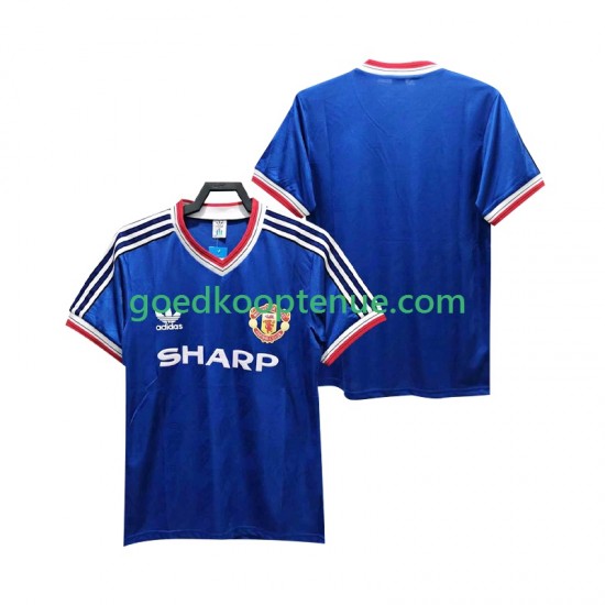 3de Retro Tenue van Manchester United 1986 1988 Heren Korte Mouw