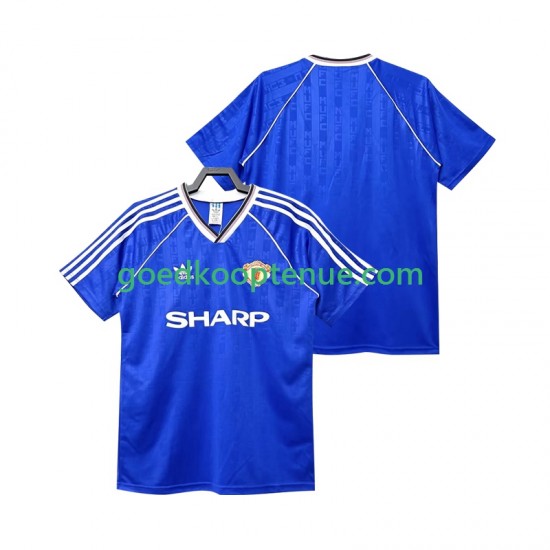 3de Retro Tenue van Manchester United 1988 1990 Heren Korte Mouw