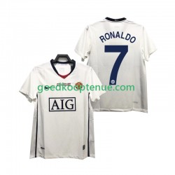 Uit Retro Tenue van Manchester United Ronaldo 7 Champions League 2009 Heren 2008 Korte Mouw