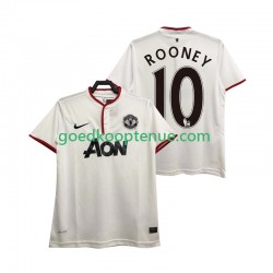 3de Retro Tenue van Manchester United Rooney 10 2013 2014 Heren Korte Mouw