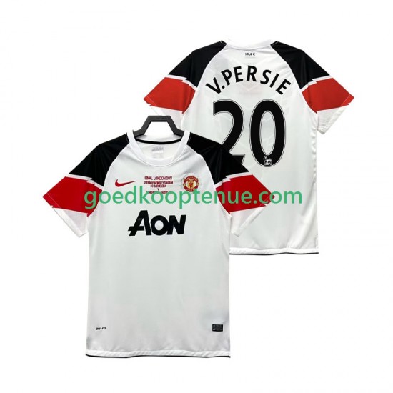 3de Retro Tenue van Manchester United V PERSIE 20 Champions League 2012 Heren 2011 Korte Mouw
