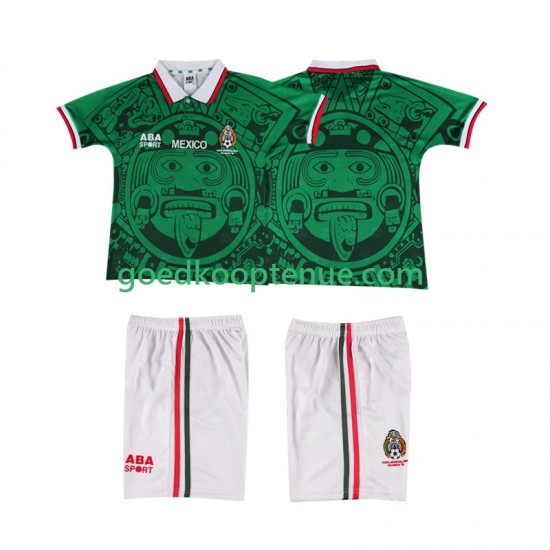 Thuis Retro Tenue van Mexico Kind 2-13 jaar 1998 Korte Mouw Thuis Retro Tenue van Mexico Kind 2-13 jaar 1998 Korte Mouw