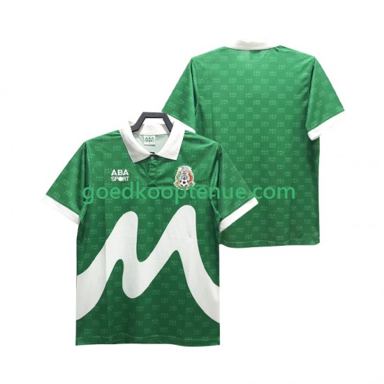 Thuis Retro Tenue van Mexico 1995 Heren Korte Mouw