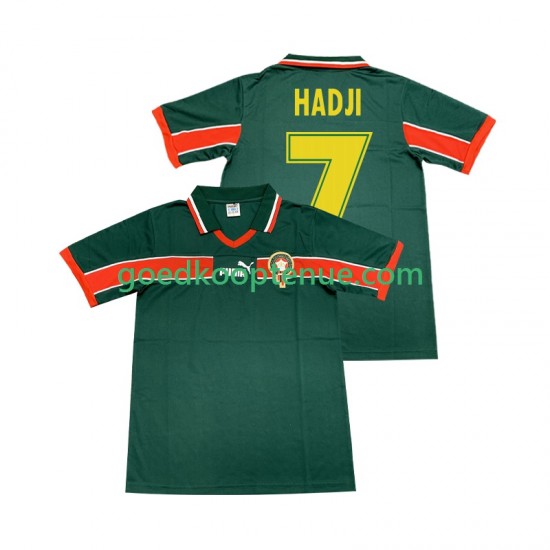 Thuis Retro Tenue van Marokko HADJI 7 Heren 1998 Korte Mouw