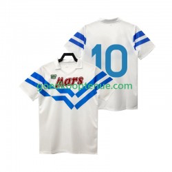 Uit Retro Tenue van Napoli 10 1988 1989 Heren Korte Mouw