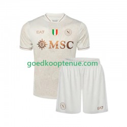Uit Tenue van Napoli Kind 2-13 jaar 2025-26 Korte Mouw