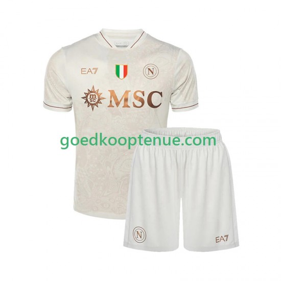 Uit Tenue van Napoli Kind 2-13 jaar 2025-26 Korte Mouw Uit Tenue van Napoli Kind 2-13 jaar 2025-26 Korte Mouw