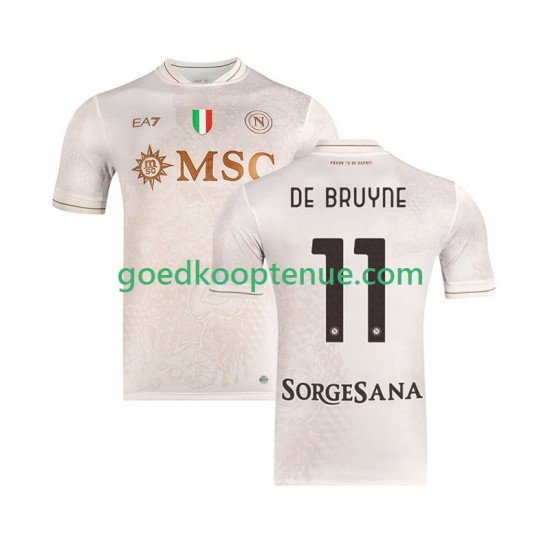 Uit Tenue van Napoli Kevin De Bruyne 11 Heren 2025-26 Korte Mouw