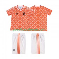 Thuis Retro Tenue van Nederland 1988 Kind 2-13 jaar Korte Mouw