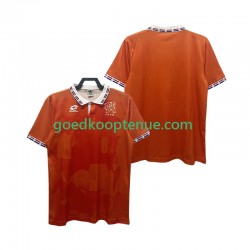 Thuis Retro Tenue van Nederland 1996 Heren Korte Mouw