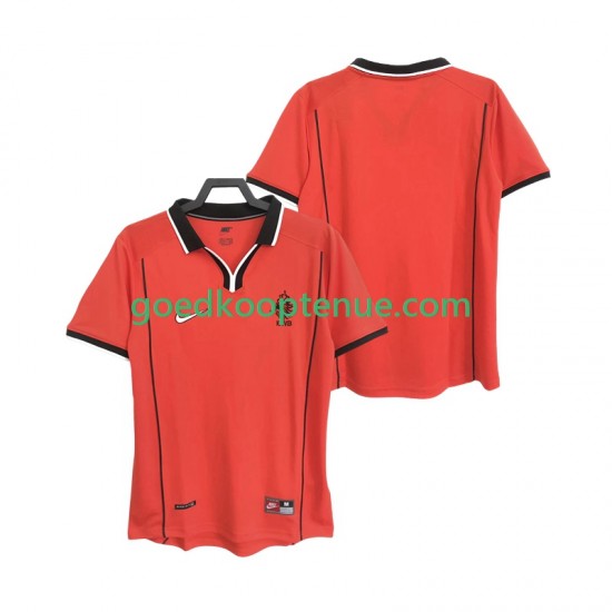 Thuis Retro Tenue van Nederland Heren 1998 Korte Mouw