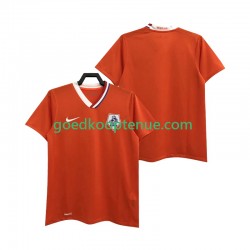 Thuis Retro Tenue van Nederland Heren 2008 Korte Mouw