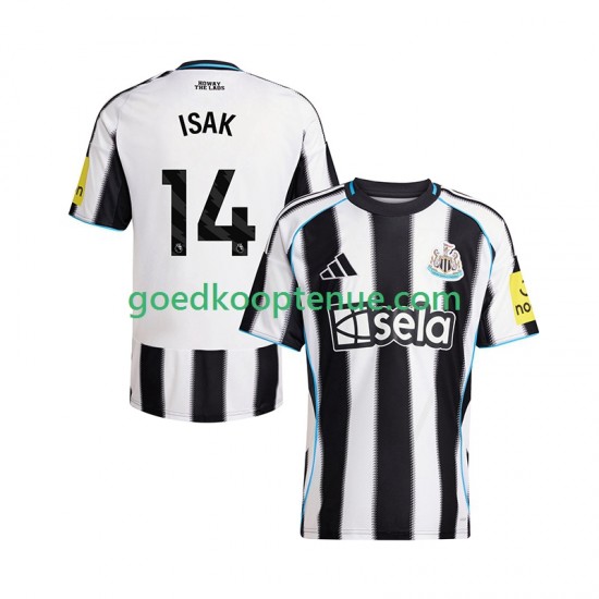 Thuis Tenue van Newcastle United Alexander Isak 14 Heren 2025-26 Korte Mouw