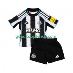 Thuis Tenue van Newcastle United Kind 2-13 jaar 2025-26 Korte Mouw