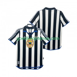 Thuis Retro Tenue van Newcastle United 2000 Heren 1999 Korte Mouw