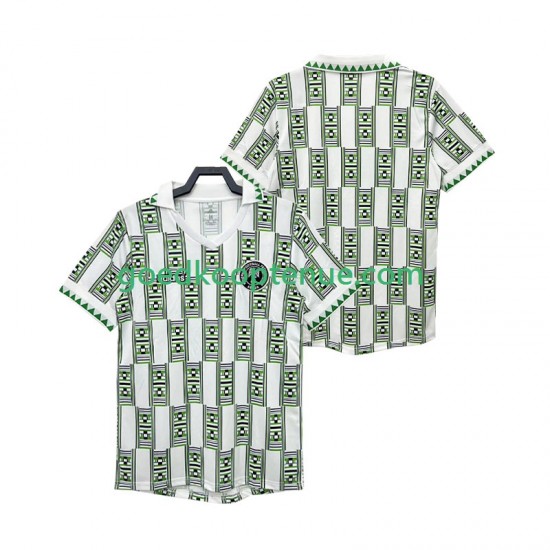 Uit Retro Tenue van Nigeria Heren 1994 Korte Mouw