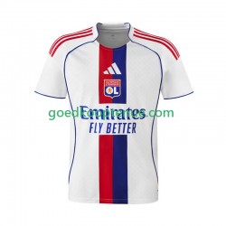 Thuis Tenue van Olympique Lyonnais Heren 2025-26 Korte Mouw