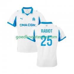 Thuis Tenue van Olympique Marseille Adrien Rabiot 25 Heren 2025-26 Korte Mouw