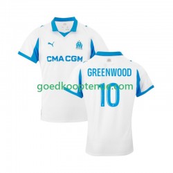 Thuis Tenue van Olympique Marseille Mason Greenwood 10 Heren 2025-26 Korte Mouw