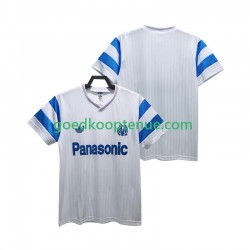 Thuis Retro Tenue van Olympique Marseille 1990 Heren Korte Mouw