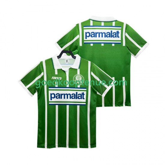 Thuis Tenue van Palmeiras 1992 Heren Korte Mouw