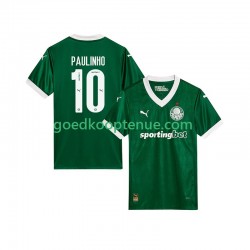 Thuis Tenue van Palmeiras Paulinho 10 Heren 2025-26 Korte Mouw