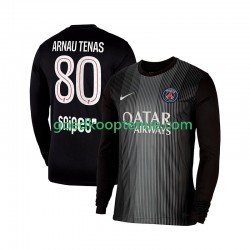 Thuis Tenue van Paris Saint-Germain Keepersshirt Arnau Tenas 80 Heren 2025-26 Lange Mouw